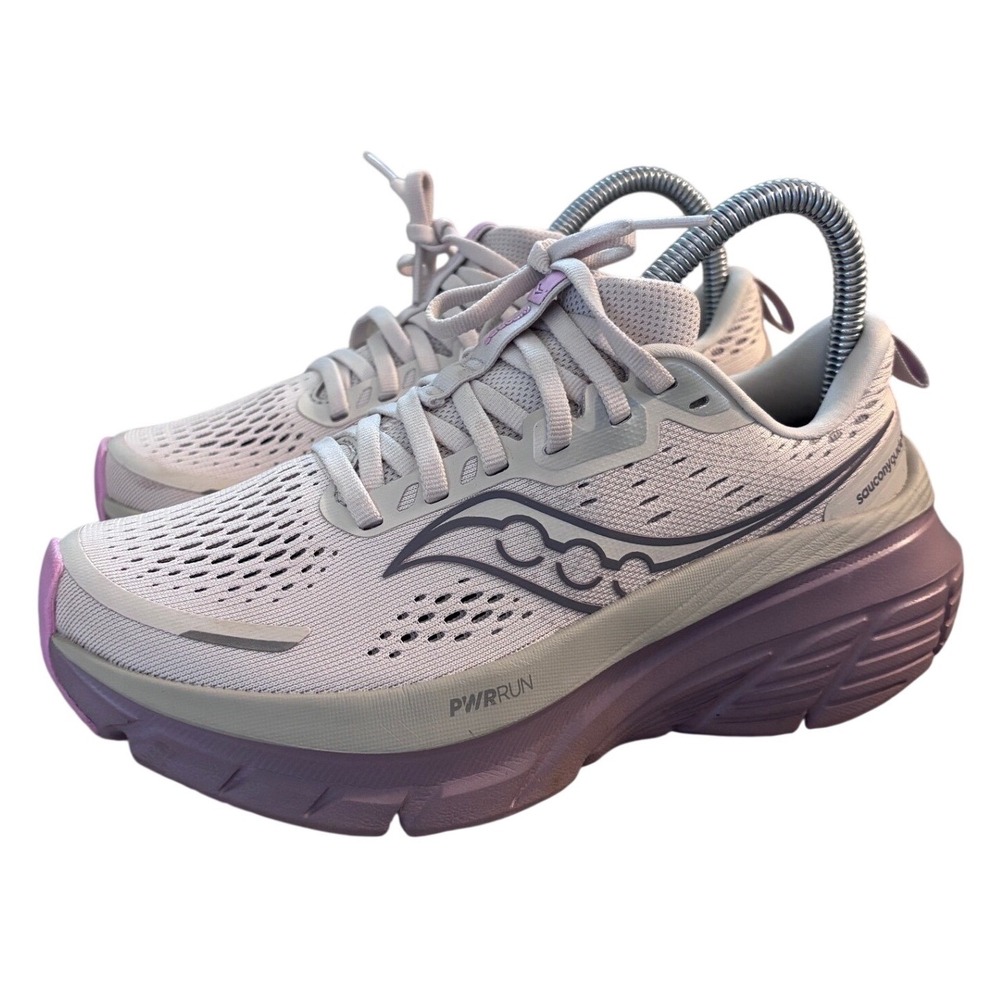 Saucony Guide 18 Women's Running Shoes Fog Sediment‎ Purple S10998-142 Size 6